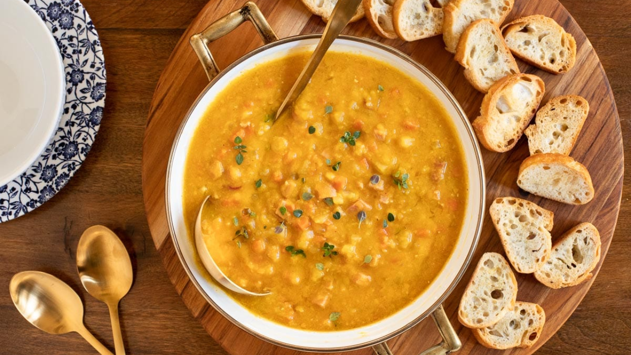 12. Yellow Split Pea Soup