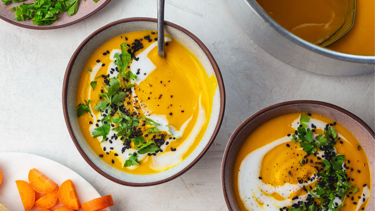 18. Carrot Ginger Soup
