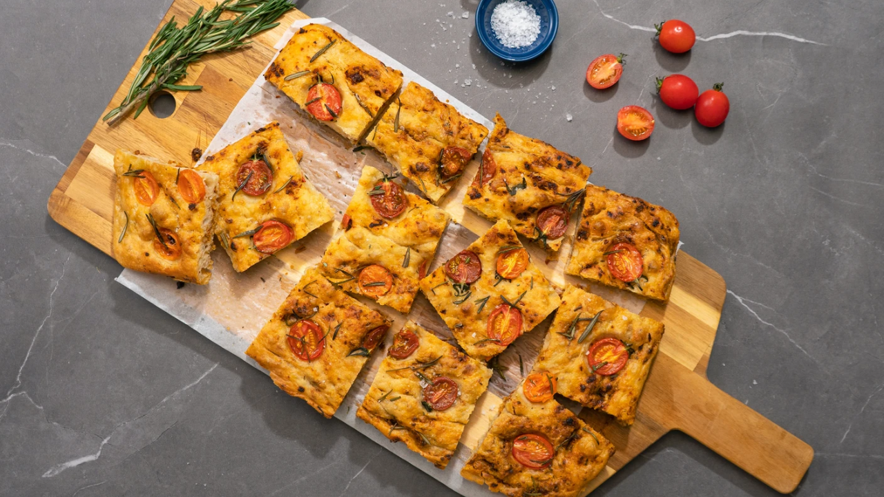 19. Double-Tomato Focaccia