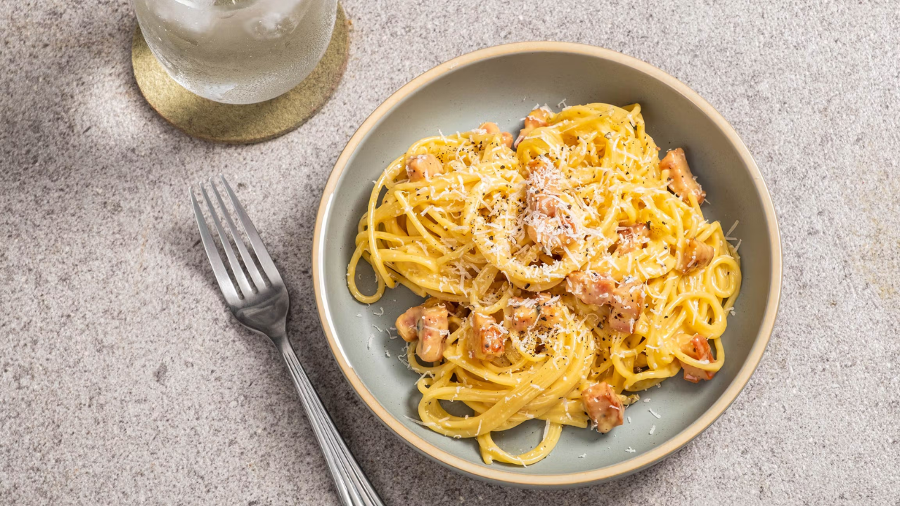 7. Pasta Carbonara with Pancetta