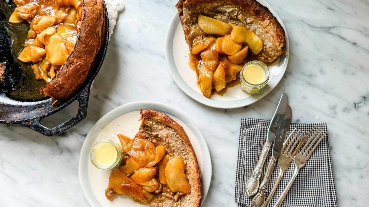 16. Caramelized Apple Dutch Baby