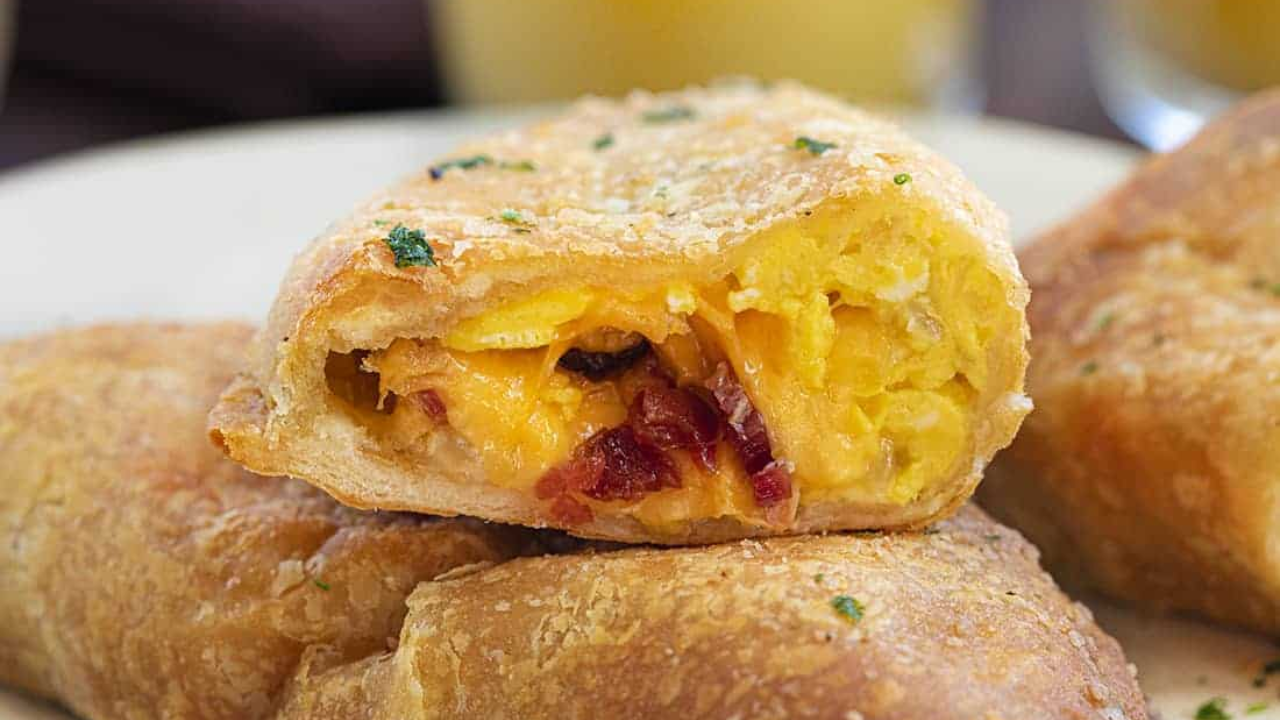 8. Rustic Bacon & Egg Hand Pies