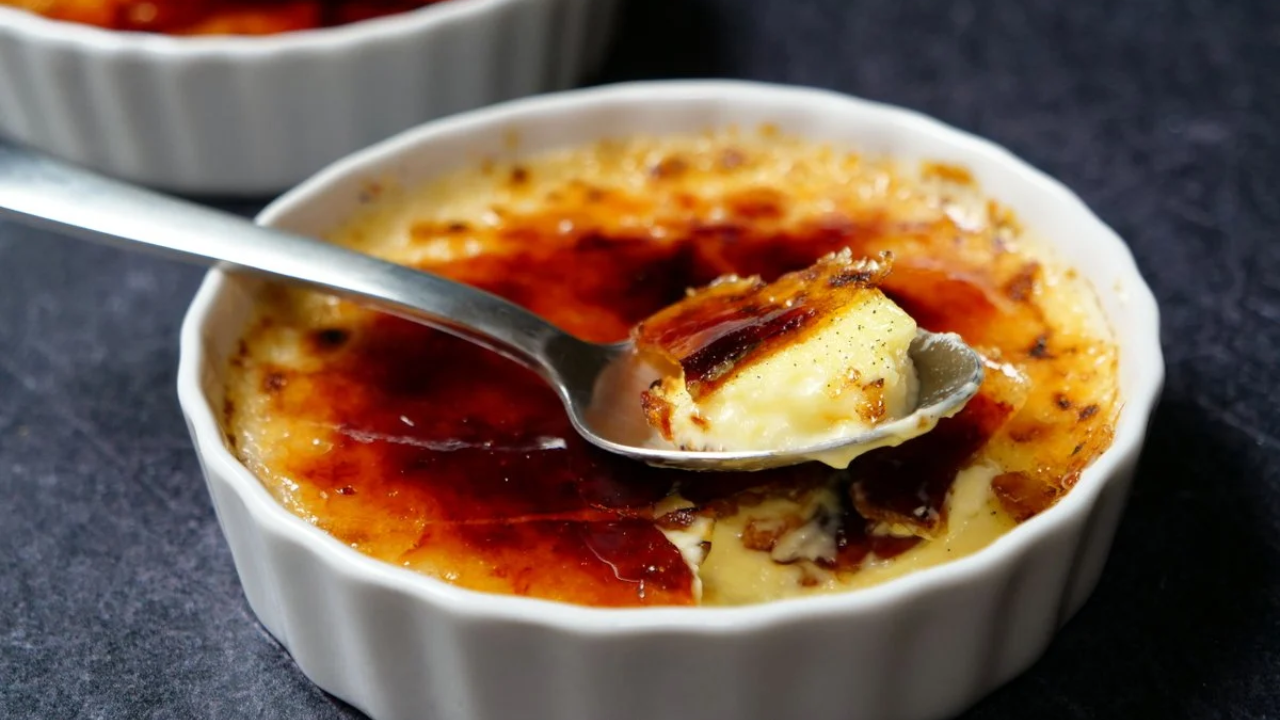 13. Mango & Passionfruit Yogurt Brûlée