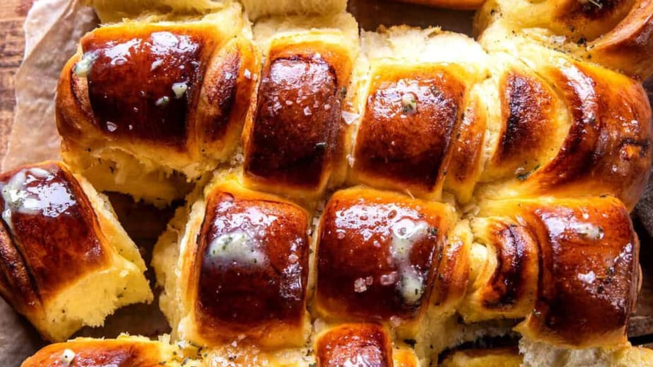 4. Honey-Sage Butter Brioche Dinner Rolls
