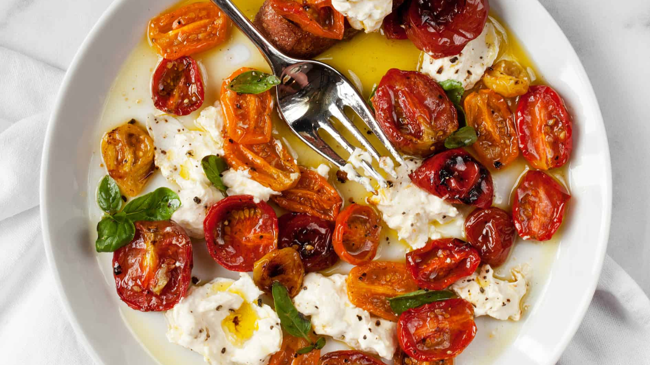 8. Creamy Roasted Garlic Burrata Dip