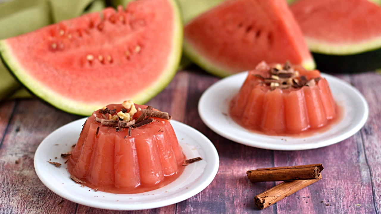 8. Sicilian Watermelon Pudding