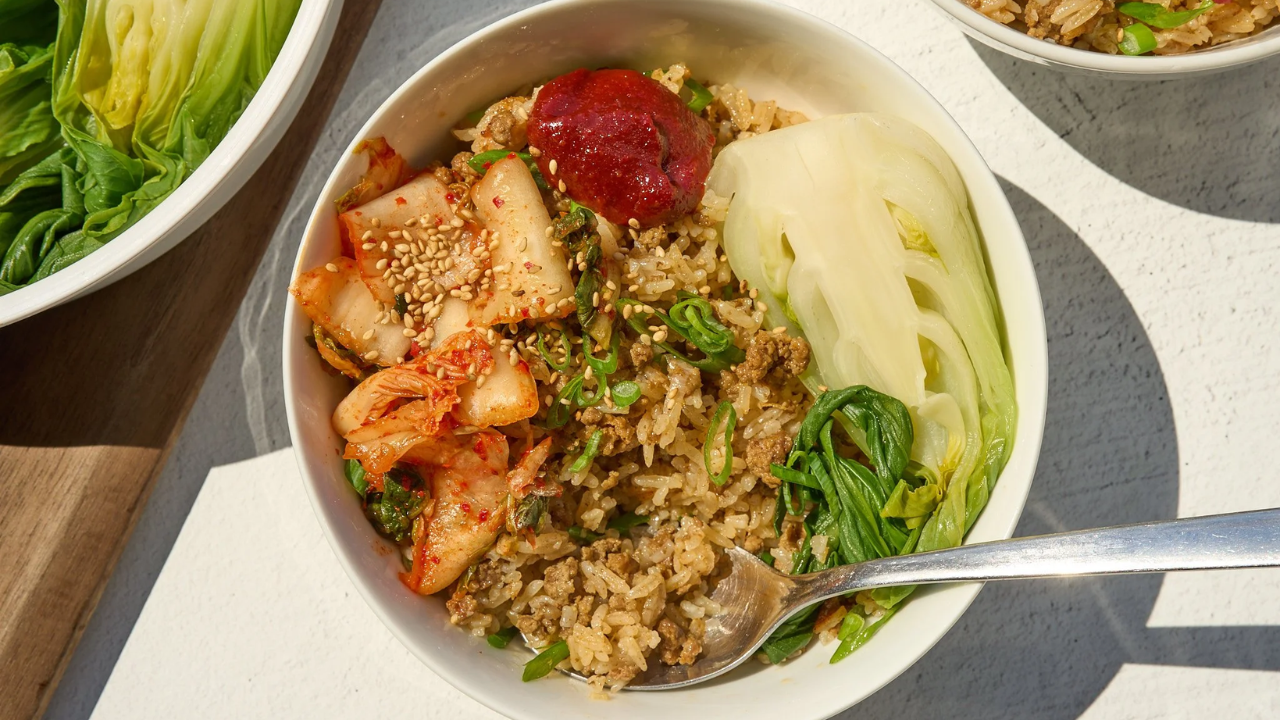 4. Korean-Inspired Gochujang Beef Rice Bowls
