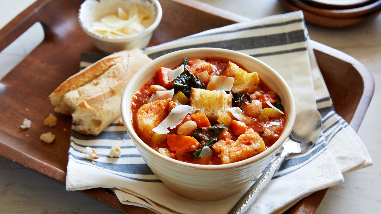 12. Ribollita (Tuscan White Bean Soup)