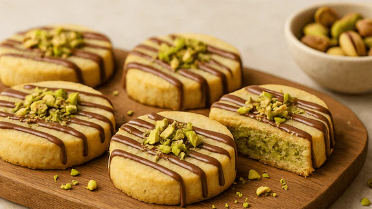 5. Pistachio Shortbread Cookies (Fıstıklı Un Kurabiyesi)