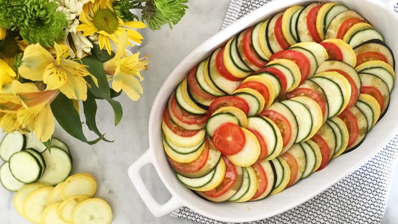 13. Turkish-Style Ratatouille with Yogurt Sauce