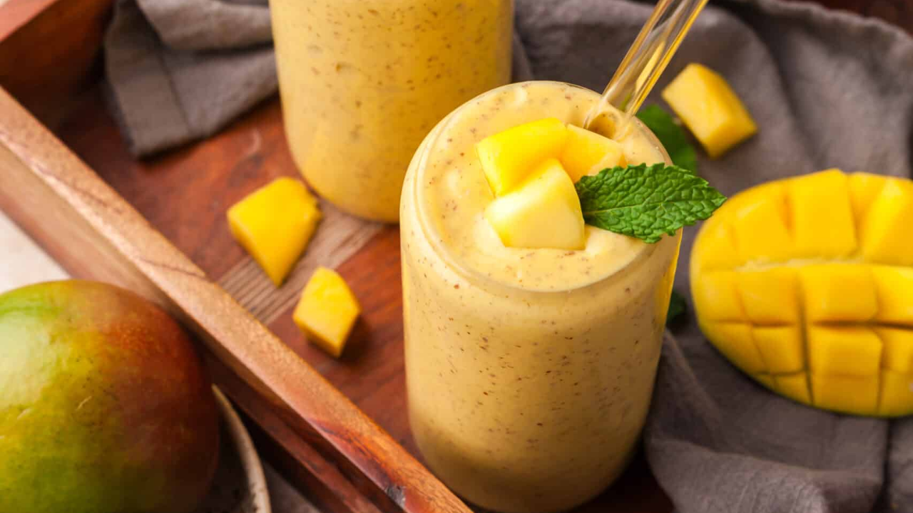 5. High-Protein Orange Mango Power Smoothie