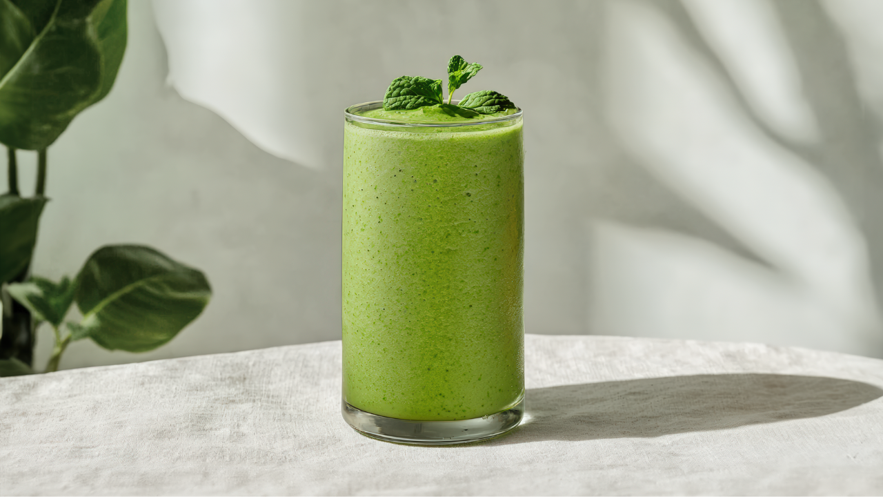 19. Anti-Inflammatory Strawberry Passion Green Smoothie