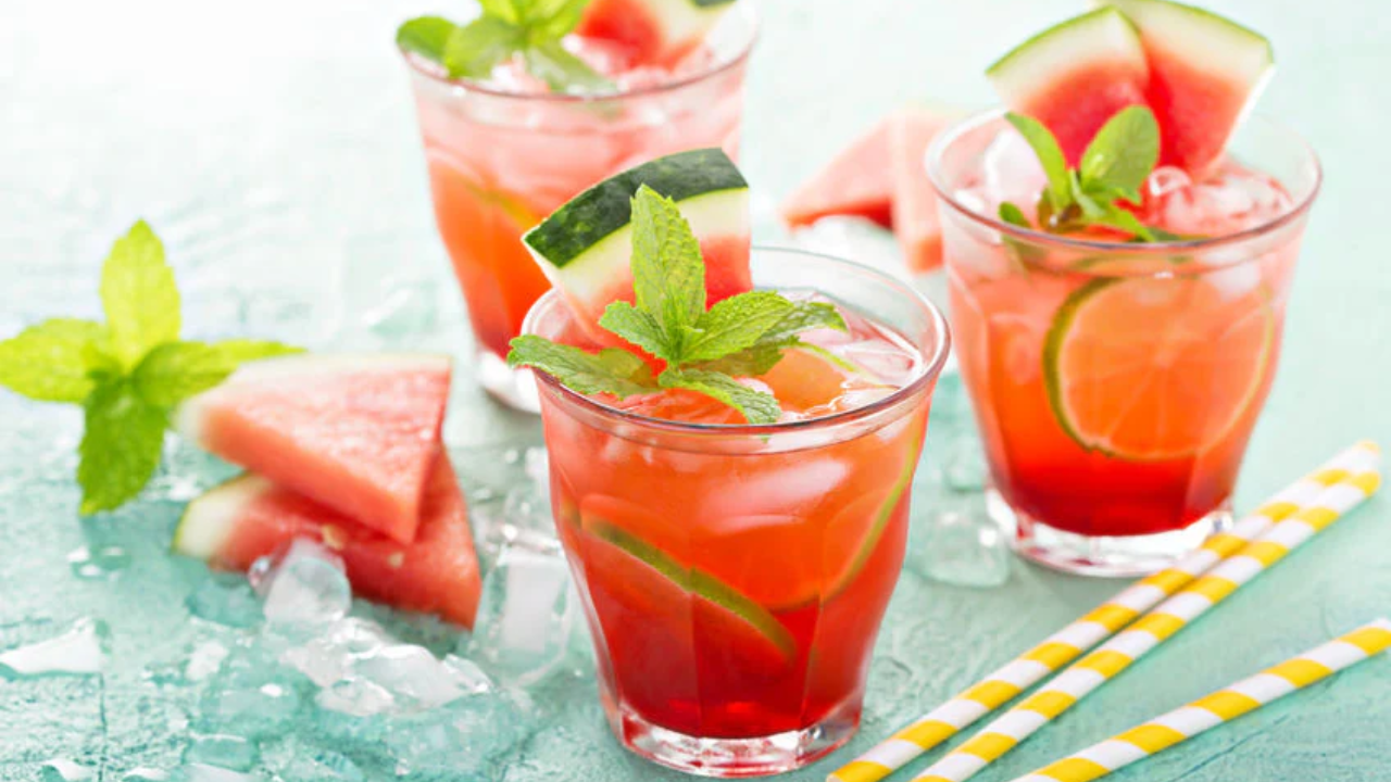 12. Watermelon Mint Cooler