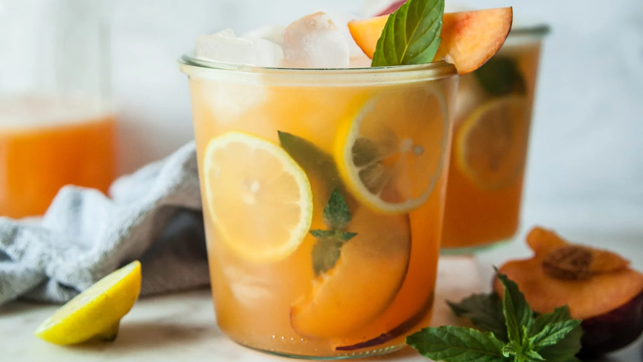 4. Naturally Brewed No-Sugar Peach Iced Tea