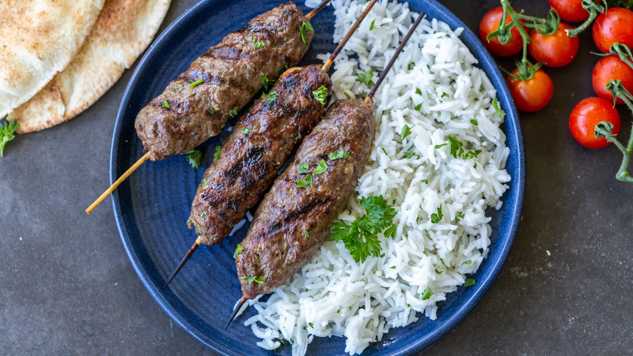 21. Juicy Beef Kafta Kababs