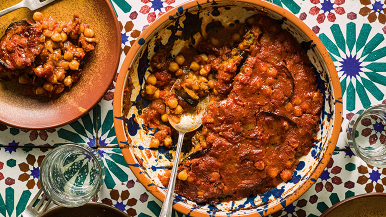 14. Lebanese Moussaka (Vegan Eggplant Stew)