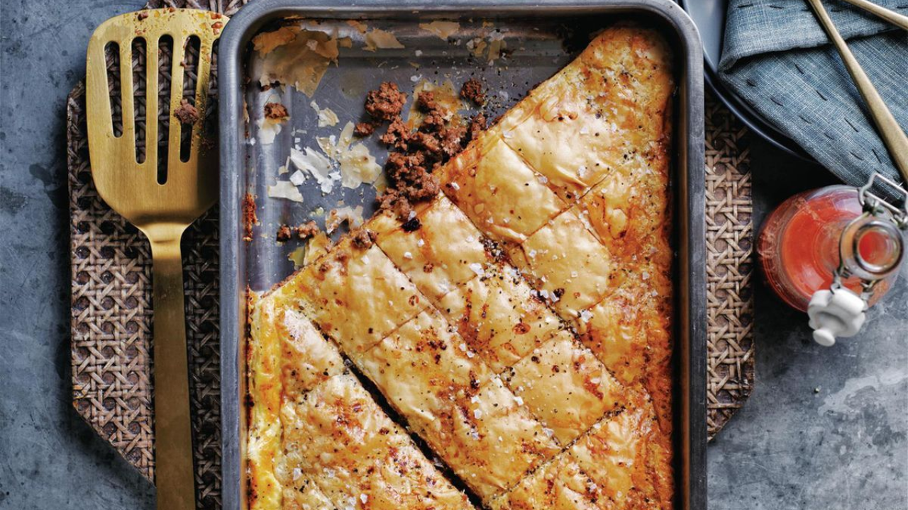 22. Egyptian Goulash (Phyllo Meat Pie)