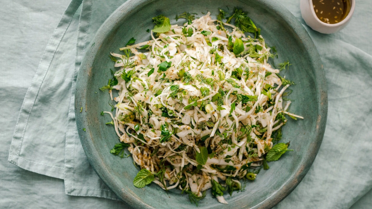 15. Malfouf (Lebanese Cabbage Salad)