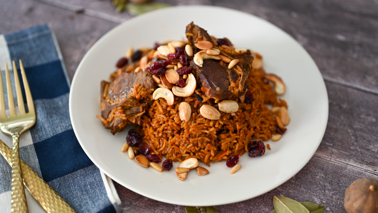 24. Fragrant Lamb Kabsa