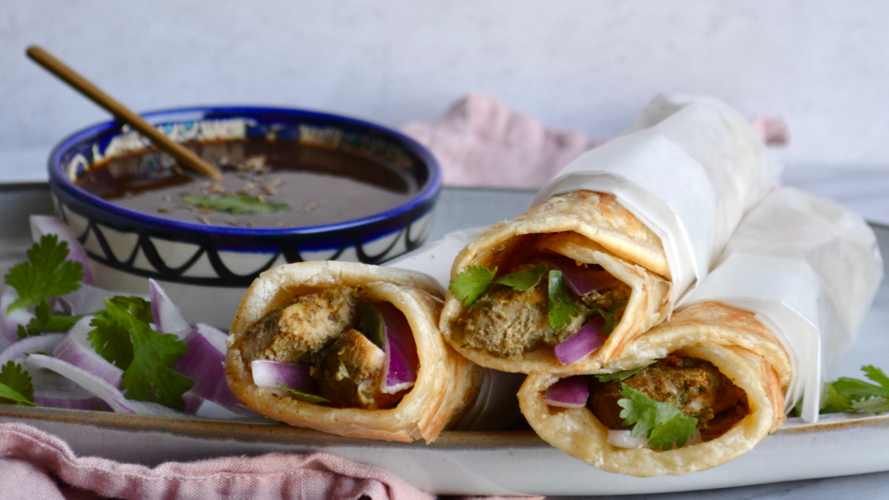 11. Chicken Paratha Rolls
