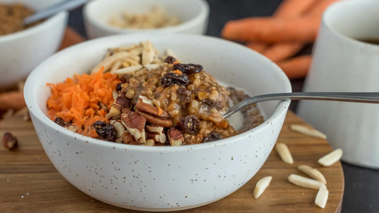 2. Carrot Cake Morning Oats