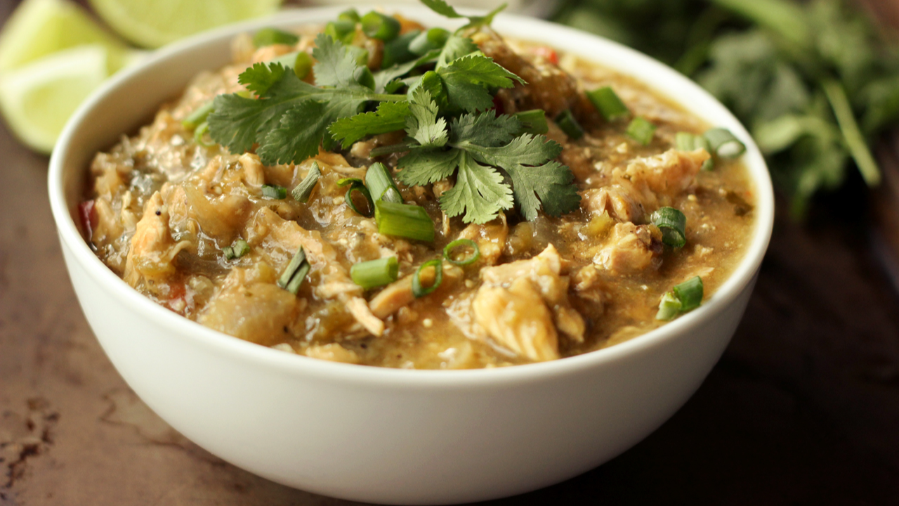 14. Chicken Chili Verde