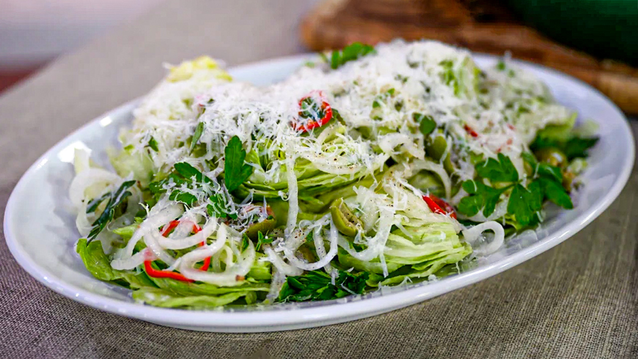 4. Iceberg Lettuce Salad