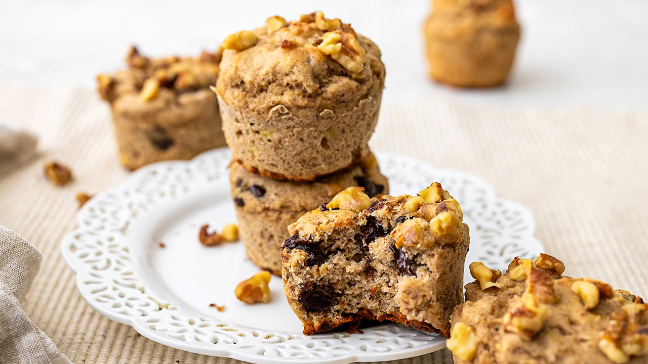6. Protein Muffins (Banana)