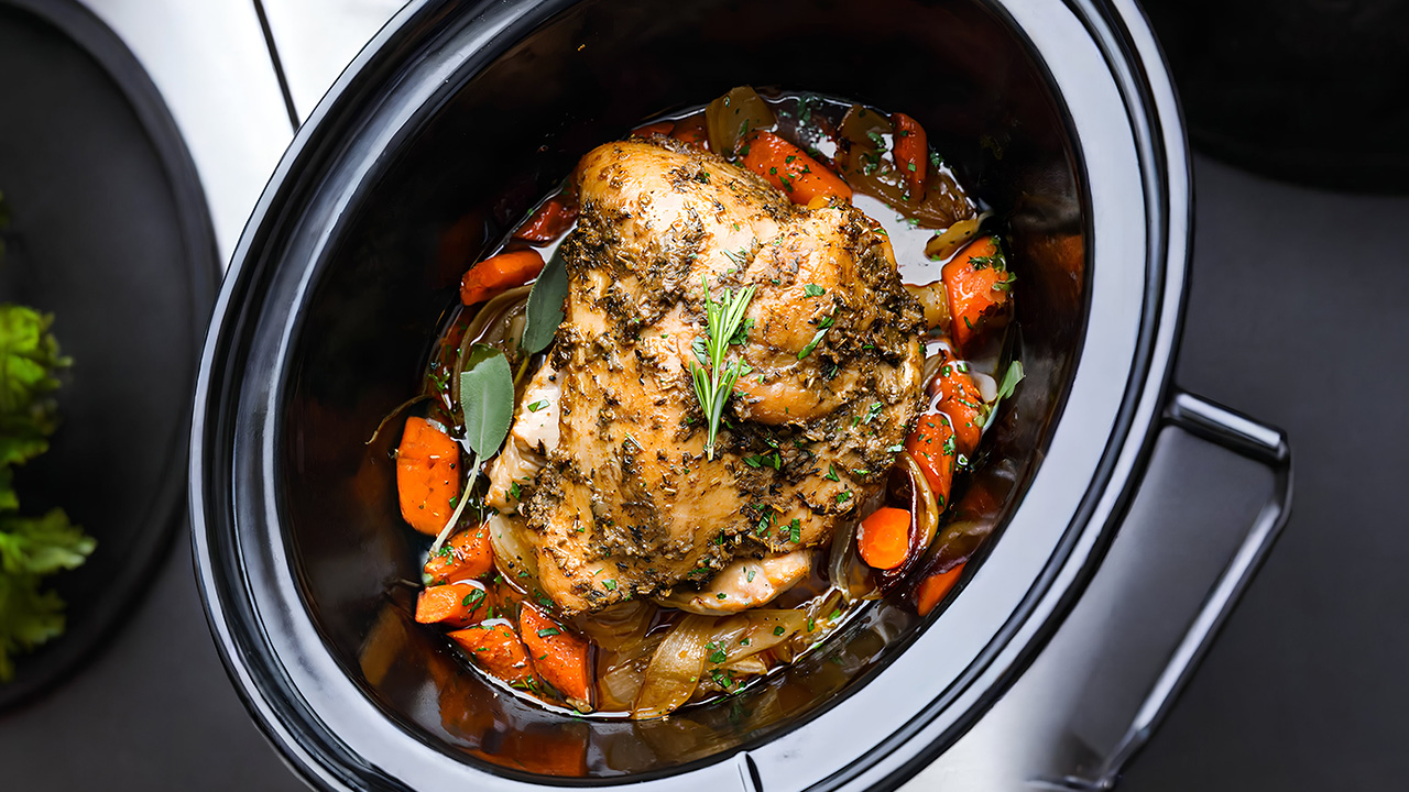 9. Crockpot Turkey Breast