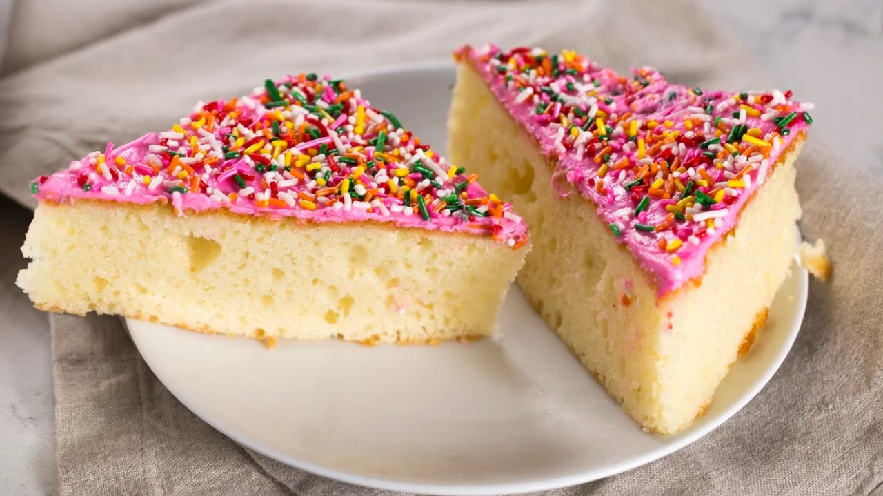9. Cortadillo (Mexican Pink Cake)