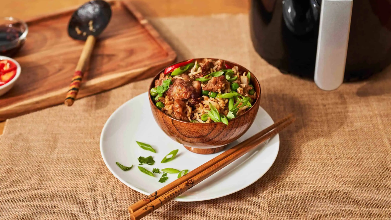 4. Air Fryer Fried Rice