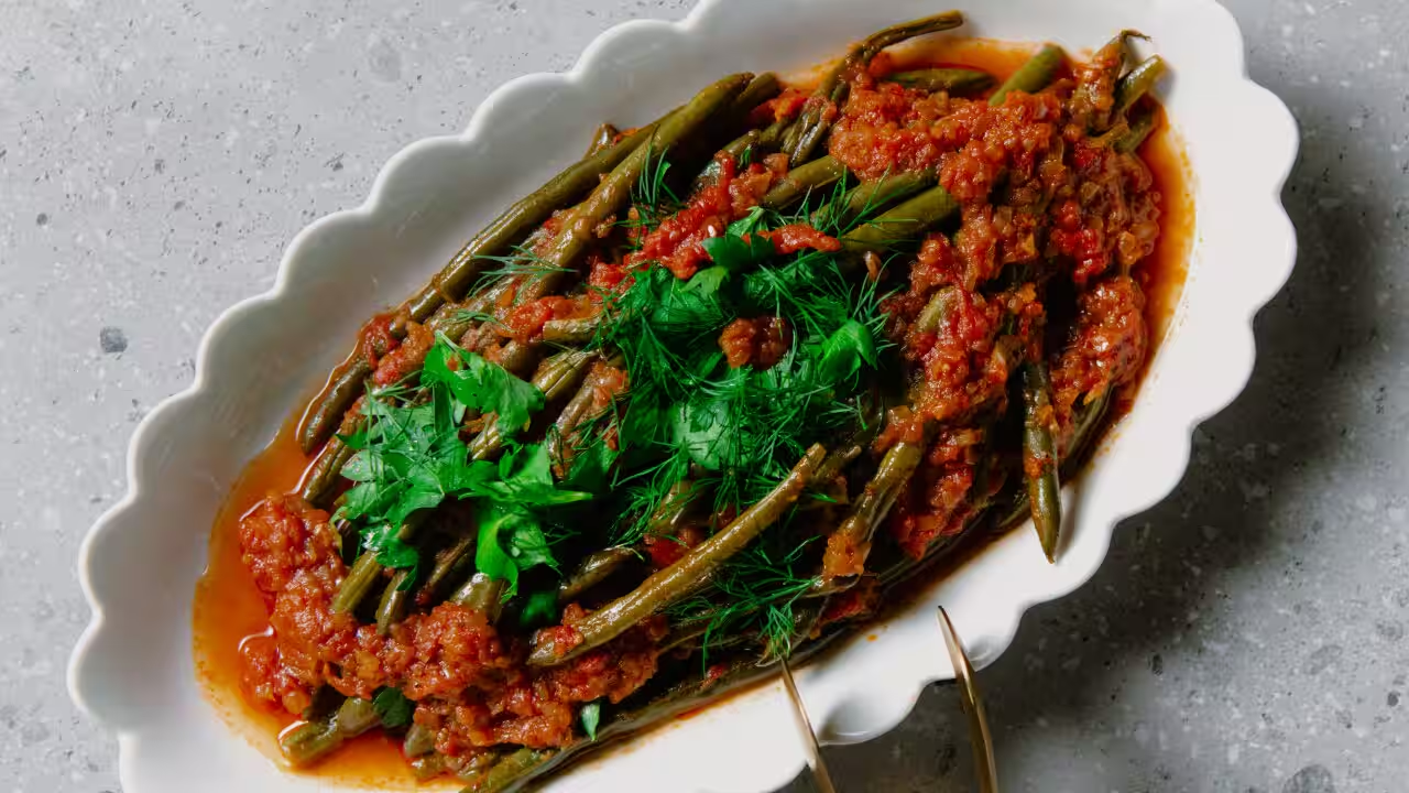 19. Turkish Green Beans