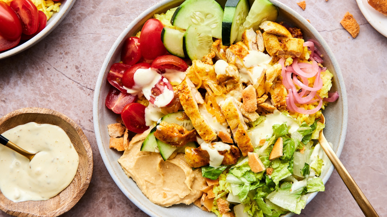 13. Chicken Shawarma Bowl