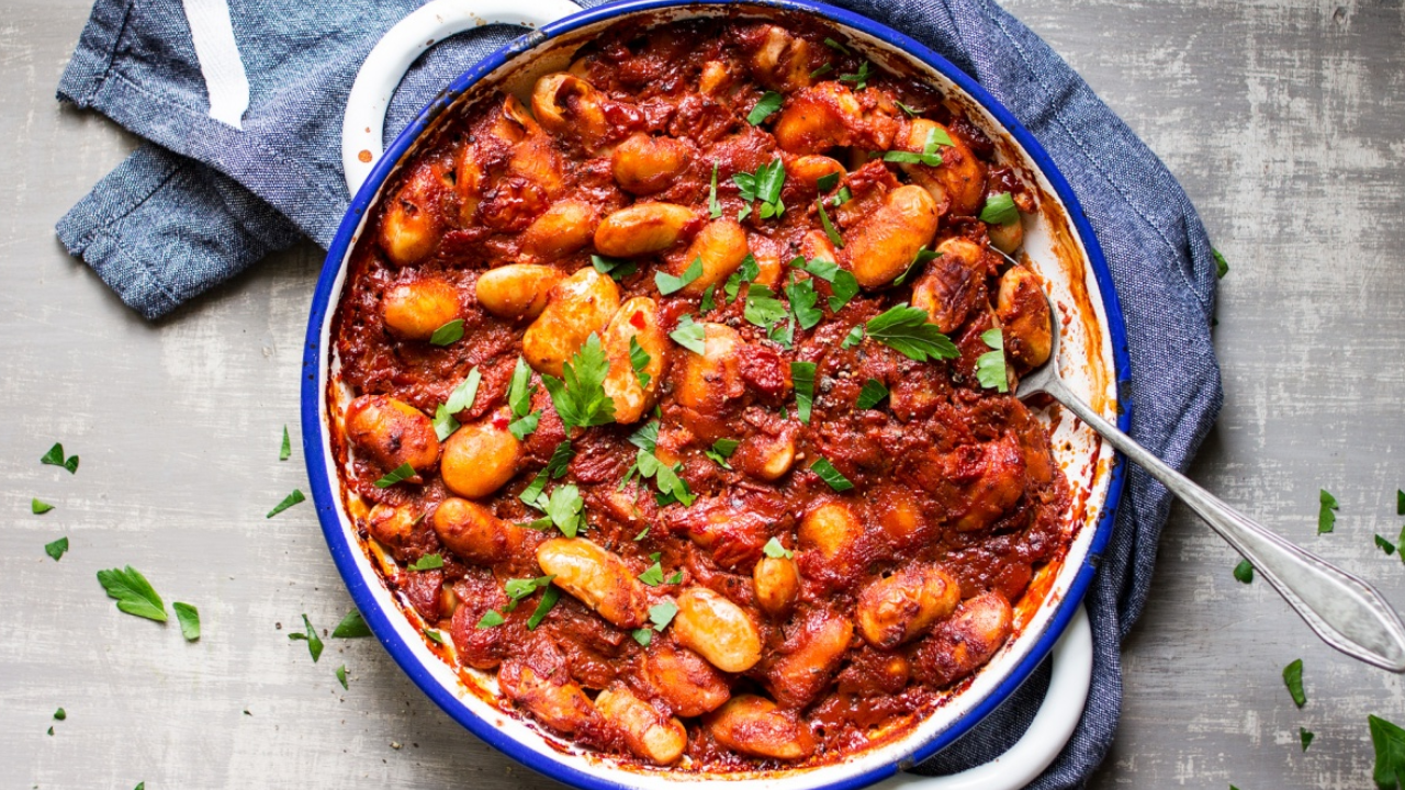 9. Greek Gigantes Beans