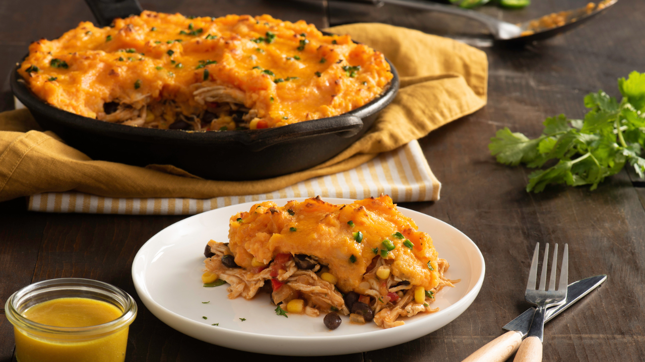 18. Southwest Sweet Potato Shepherd’s Pie